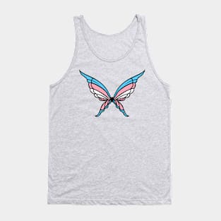 Trans Butterfly Tank Top